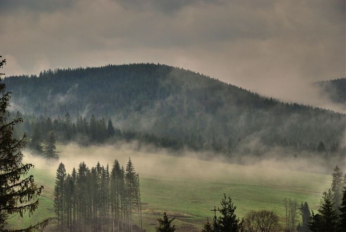 Widok z Oravickiej Chaty